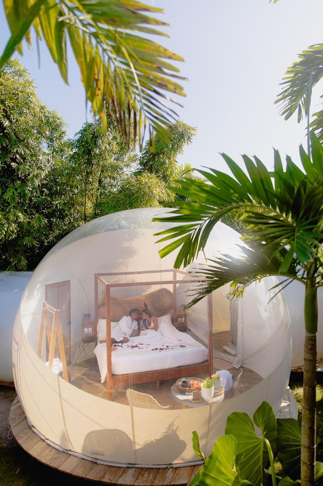 Green Land Bubble Glamping By Mint 카바레테 외부 사진